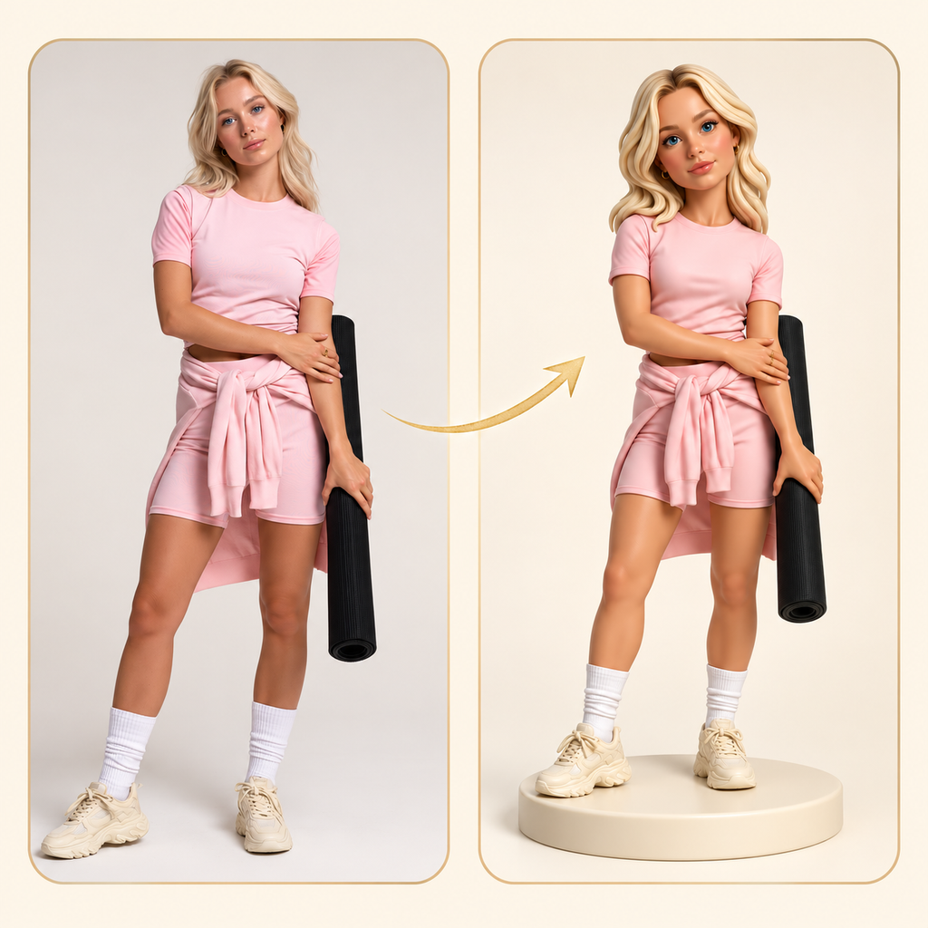 Custom 3D Figurine From Photo