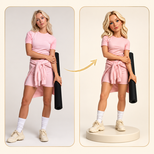 Custom 3D Figurine From Photo