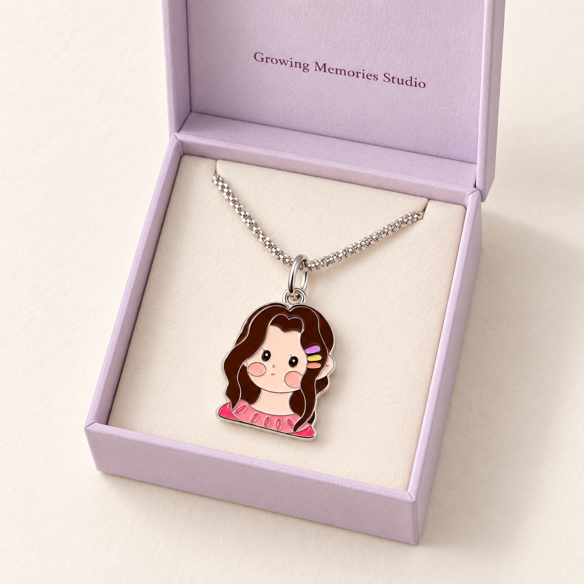 Growing Memories Studio lavender gift packaging design concept