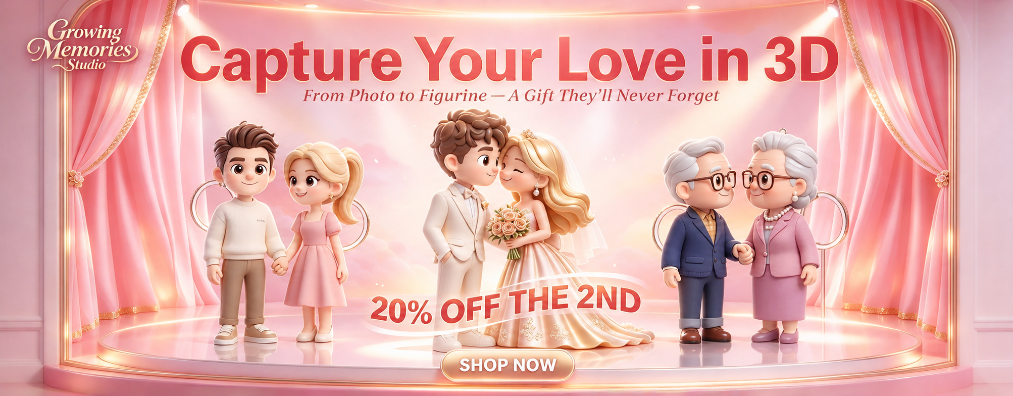 Custom 3D figurine gift